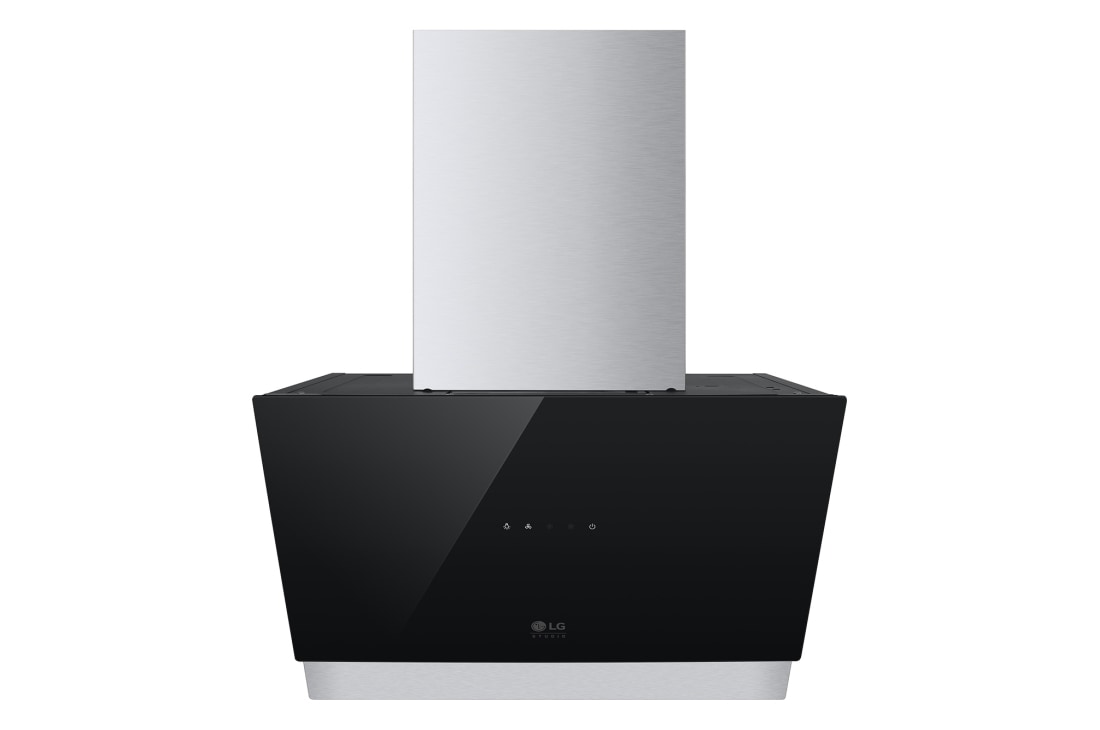 LG Vertical Kitchen Hood with Seamless Black Glass, HCEZ2427B2, HCEZ2427B2
