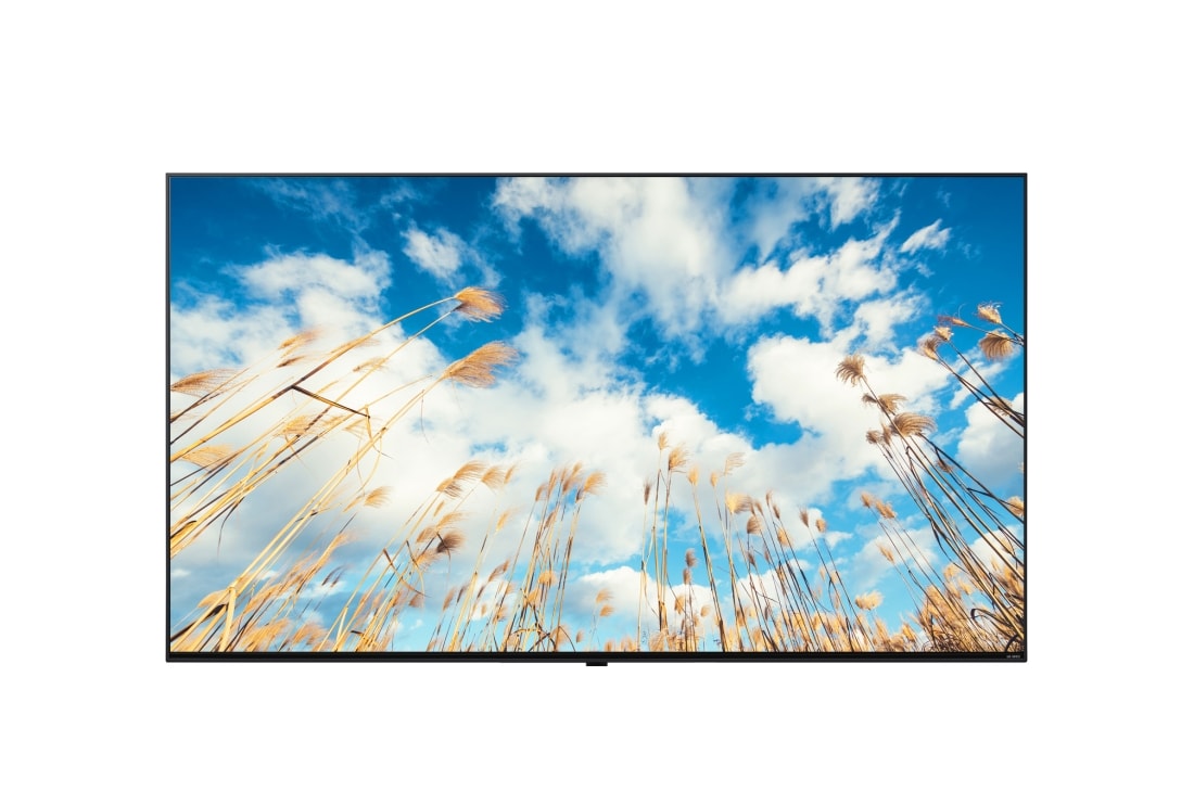 LG 4K UHD Smart TV, Front view with infill image, 75UM767H0LD
