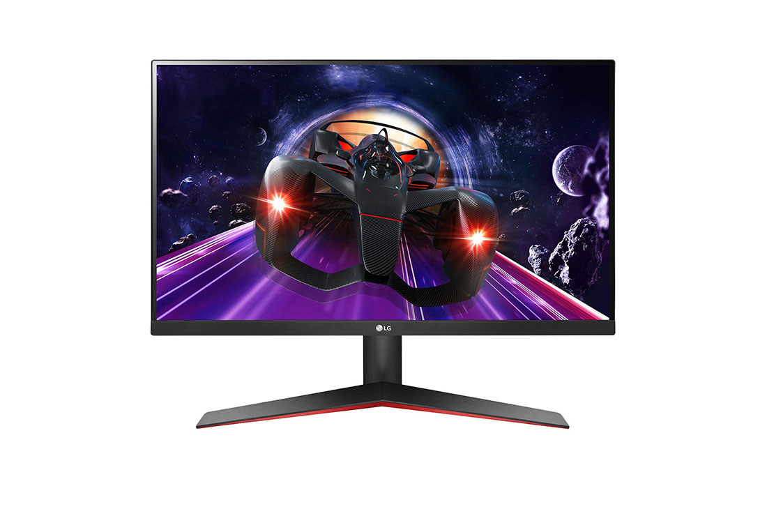 LG 23.8'' Full HD IPS Display with AMD FreeSync?, front view, 24MP60G-B