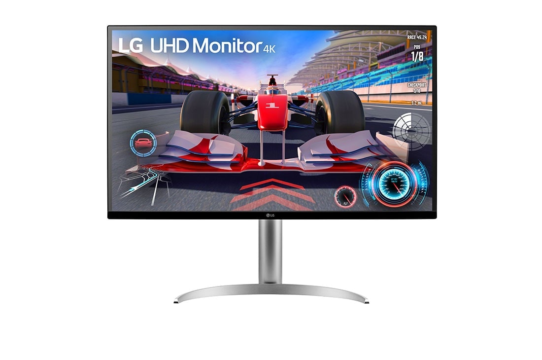 LG 32'' UHD 4K HDR 10 Monitor with USB Type-C? with 65 PD, 32UQ750-W, 32UQ750-W