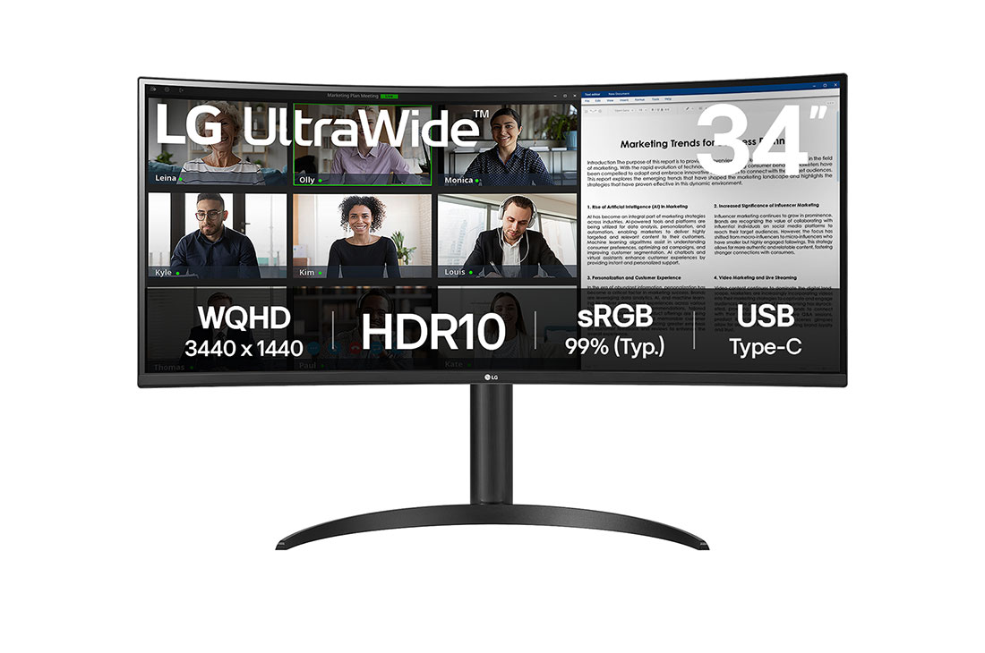 ???? ???? UltraWide Curved ???? 34 ???? QHD ?? USB Type-C?