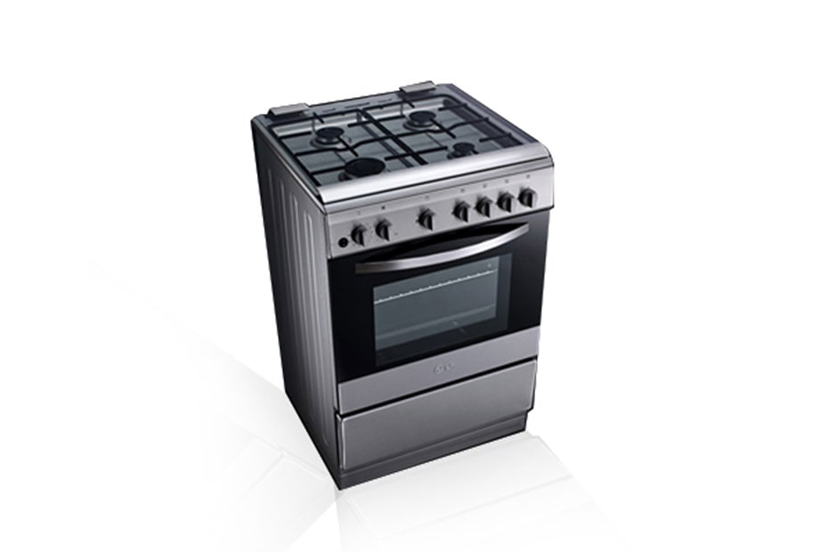 LG Gas Cooker, 4 Cook Zones, Full Safety, LF68V00S