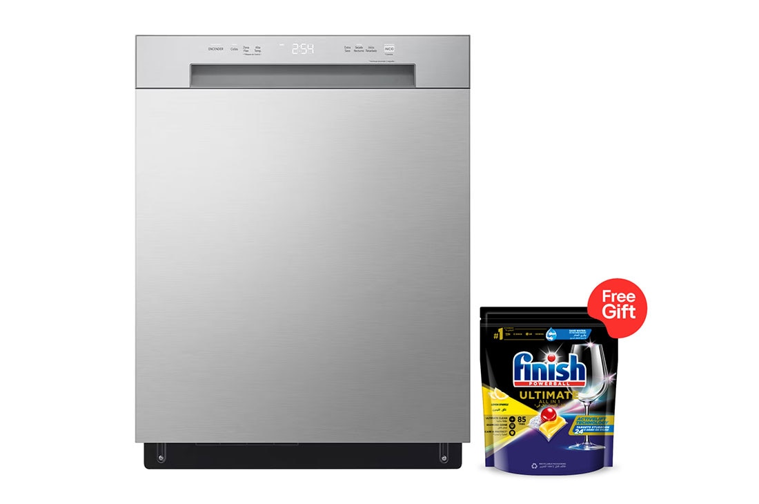 LG  LG QuadWash? Dishwasher, Inverter Direct Drive, front view, DFC612FV
