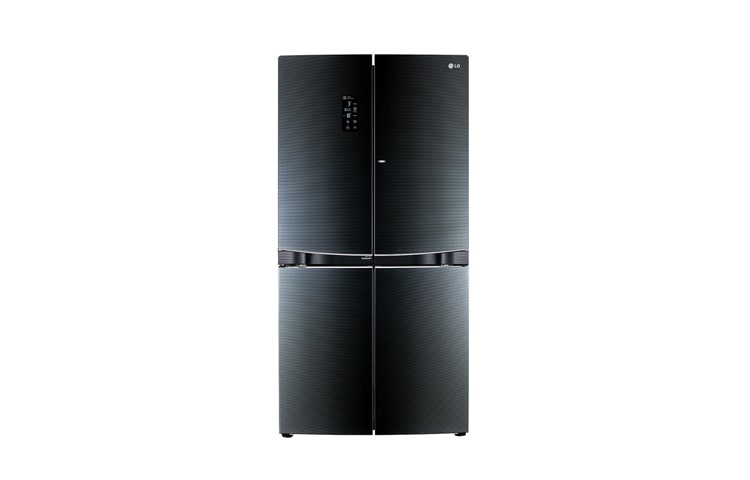 LG 36 Cu Ft 6Door French Door Refrigerator with Dual Door-In-Door?, GR-D36FBGHL