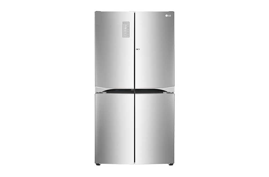 LG DOOR-IN-DOOR SIDE-BY-SIDE PREMIUM SHINY MODERN STEEL FRIDGE, GR-M33FWCHL