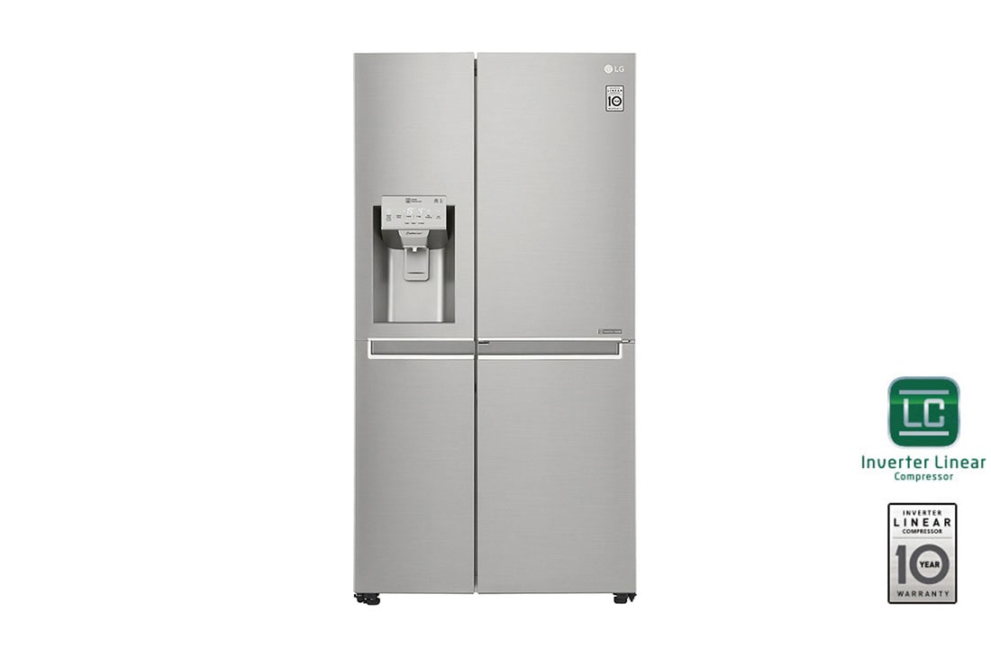 LG Mega Capacity Side-by-Side Refrigerator with New Door-in-Door?, GR-J257SLLV
