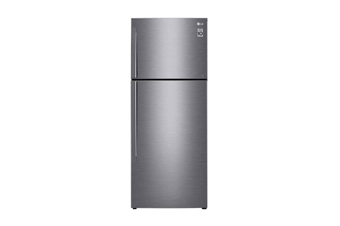 LG Top Mount Freezer,  Platinum Silver, Inverter Linear Compressor, DoorCooling<sup>+</sup>?, Multi Air Flow, GR-C539HLCU