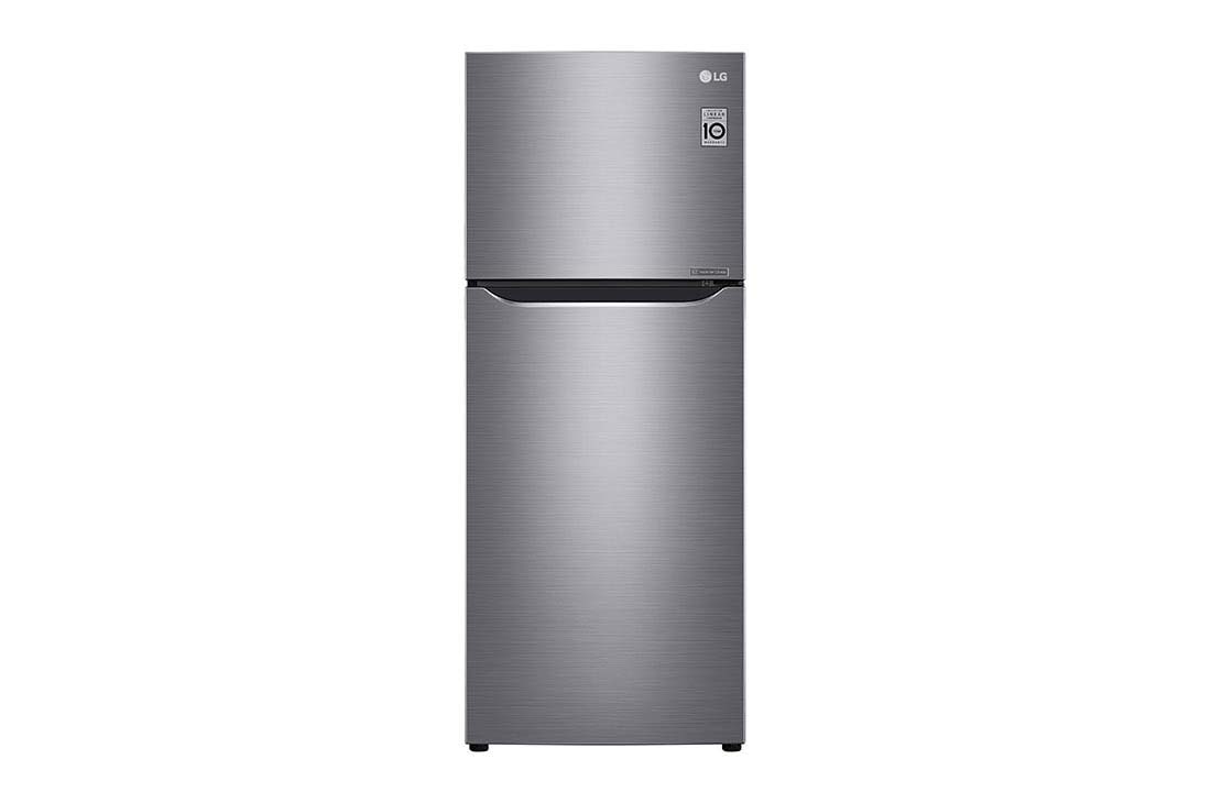 LG Top Mount Freezer, Platinum Silver, Inverter Linear Compressor, DoorCooling+?, Fresh 0 Zone, GR-C312SLBN