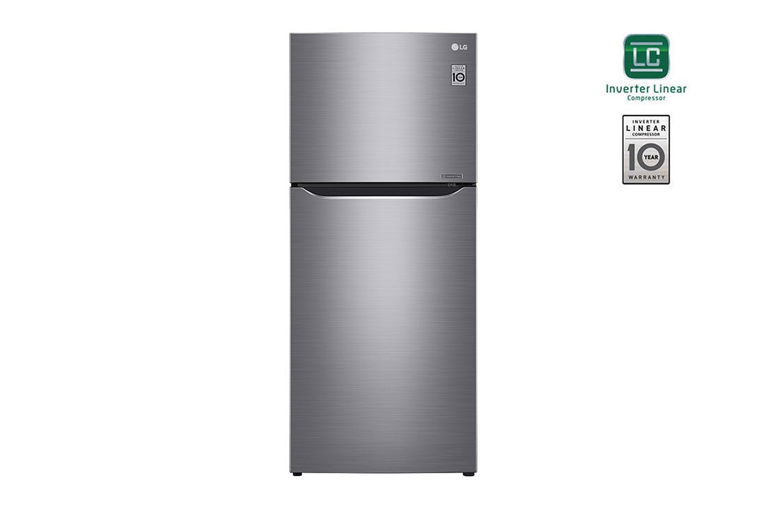 LG Top Mount Fridge, Smart Inverter, 393L, GN-B492SQCL