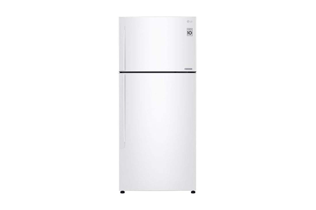 LG Top Mount Freezer, Super White, Inverter Linear Compressor, DoorCooling<sup>+</sup>?, HygieneFresh+?, ThinQ, GN-C660HQCU