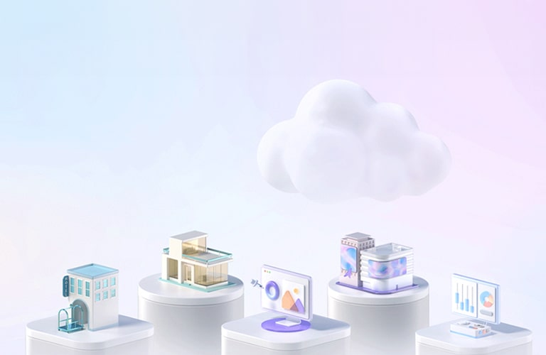 LG Business Cloud banner