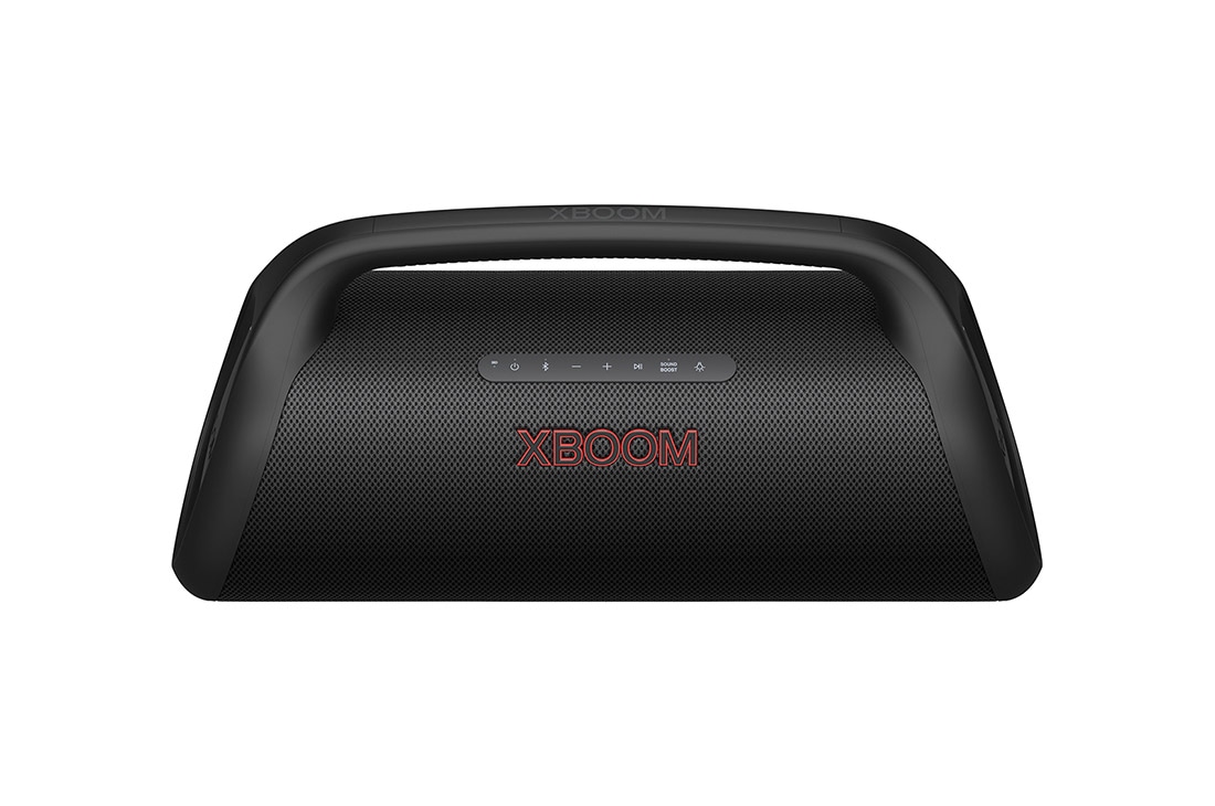 LG XBOOM Go XG9QBK 80w Speaker, Front 30 degree view, XG9QBK
