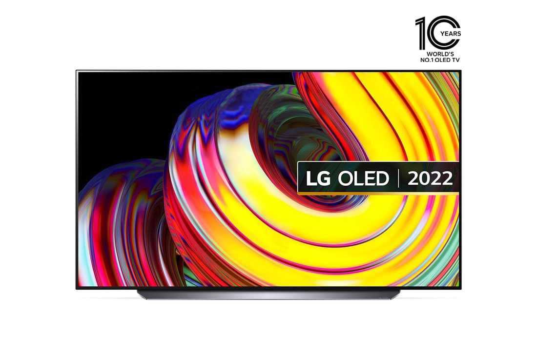 LG OLED TV 65 Inch CS Series, Cinema Screen Design 4K Cinema HDR WebOS Smart AI ThinQ Pixel Dimming