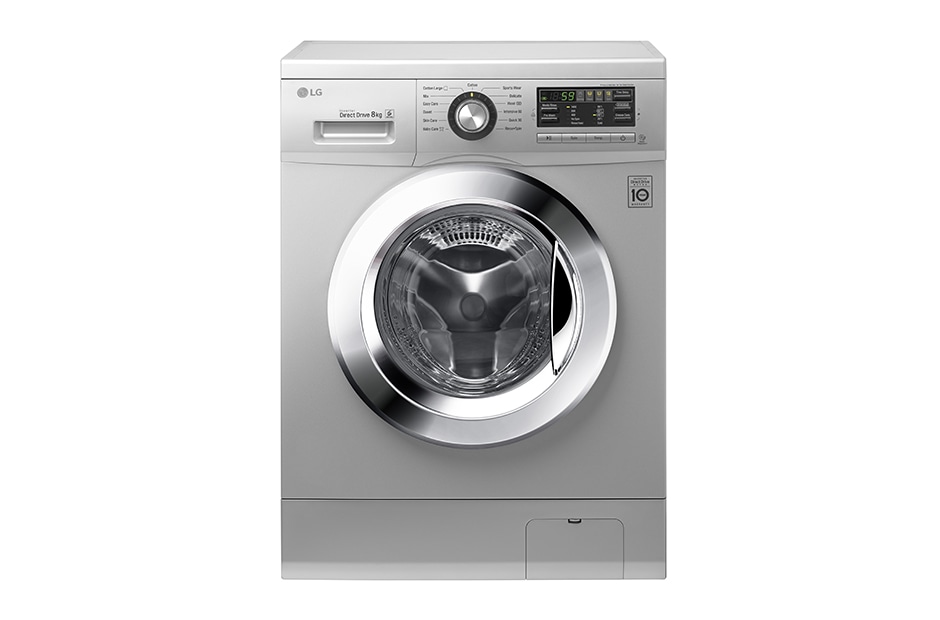 LG 8KG* FRONT LOAD WASHING MACHINE, F1496TDT24