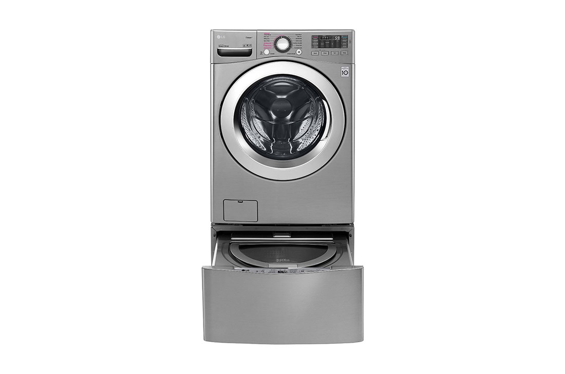 LG TWINWash?, Washer & Dryer, 21.5 / 10 Kg, 6 Motion Direct Drive, TrueSteam?, ThinQ, F0K2CHK2T2_FF70E1UDNK12
