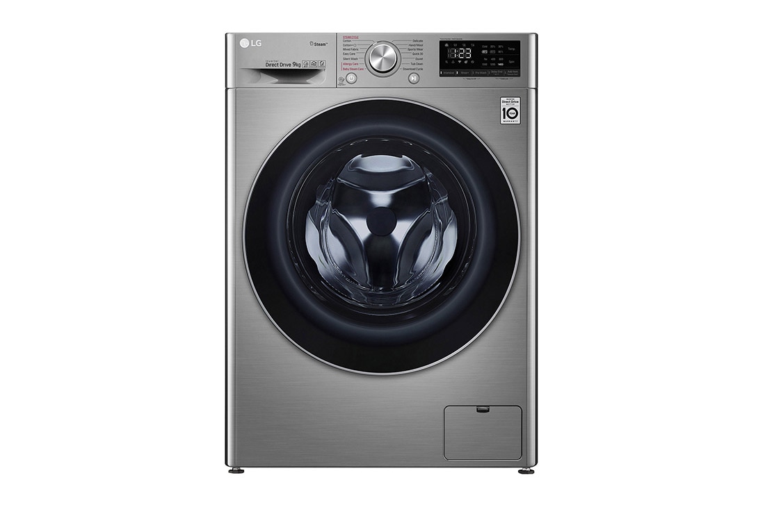 LG Vivace Washer, 9 Kg, Bigger Capacity, AI DD, Steam, ThinQ