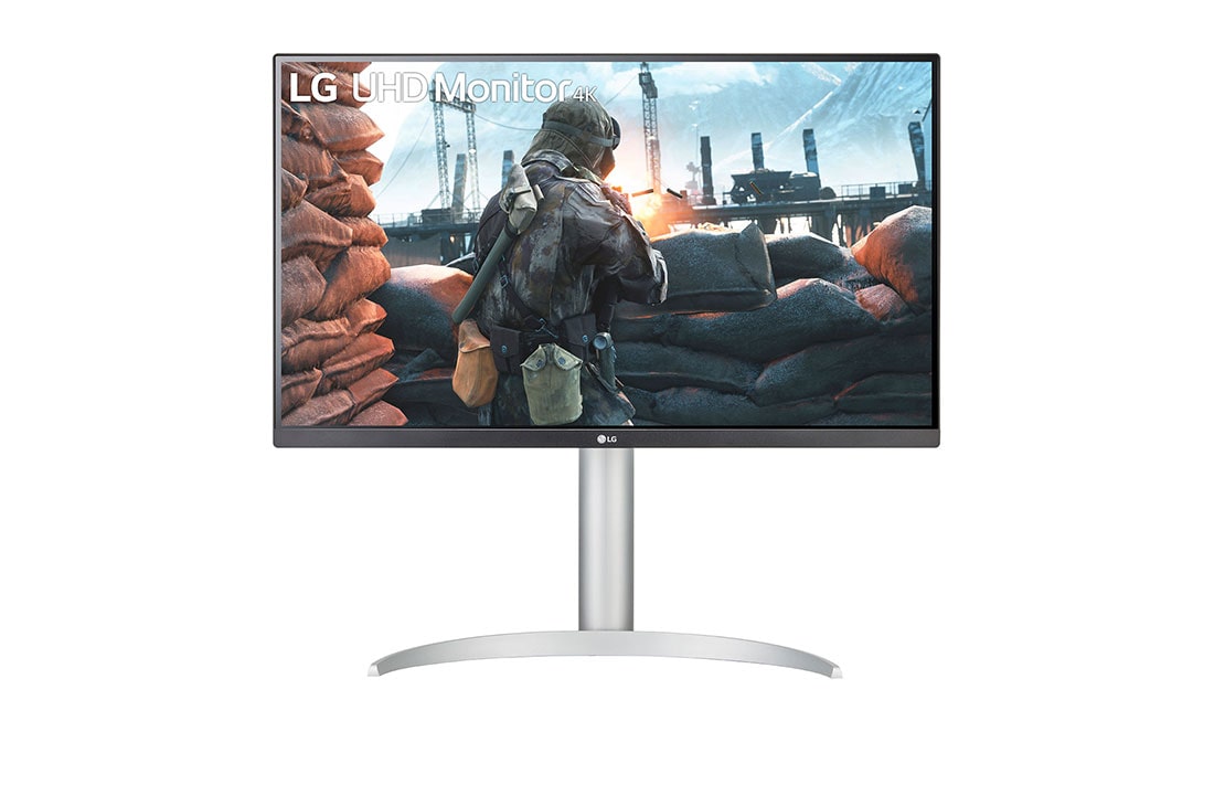 LG ???? UHD 4K IPS ???? 27 ???? ????? ?????? VESA DisplayHDR?? 400, ???? ?????, 27UP650-W