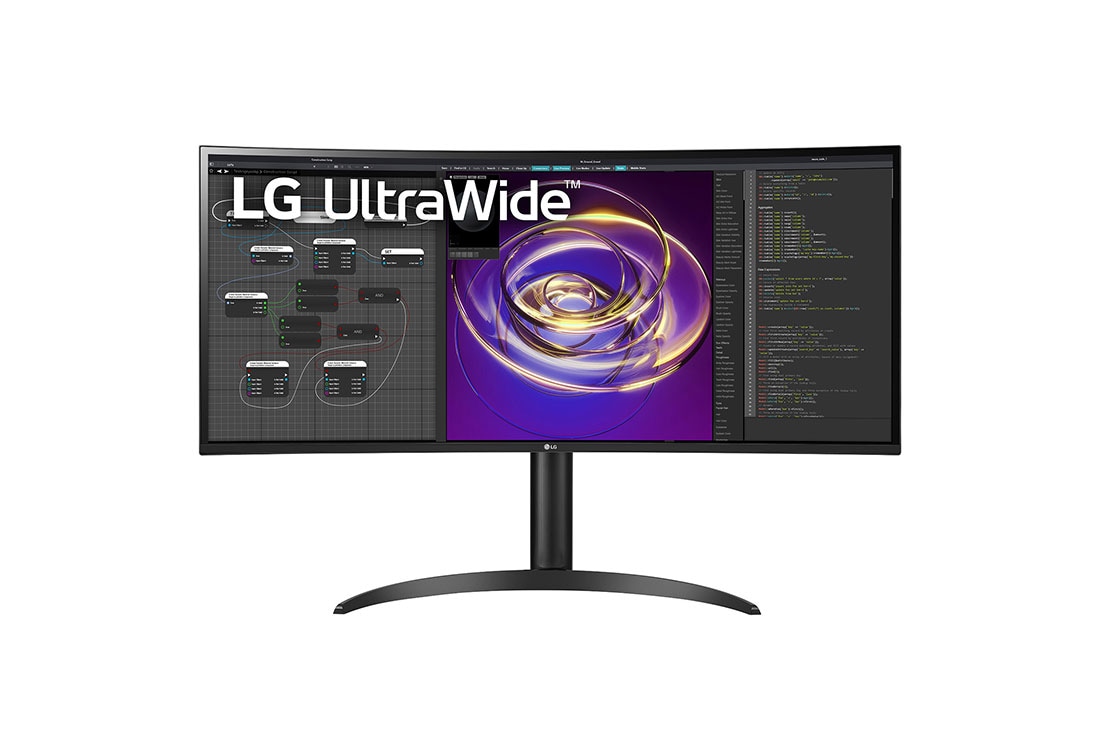 LG ???? UltraWide ??????? ???? 34 ????? ???? ??? ??? ?????? 21:9 (1440 × 3440)? ???? USB C? ????? IPS? ??? QHD? ???? ???? ???????, ??? ?????, 34WP85CN-B