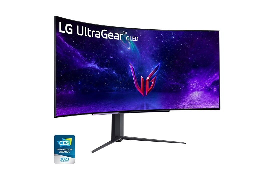 LG ???? ????? OLED ?????? UltraGear ???? 45 ???? ???? WQHD, 45GR95QE-B, 45GR95QE-B