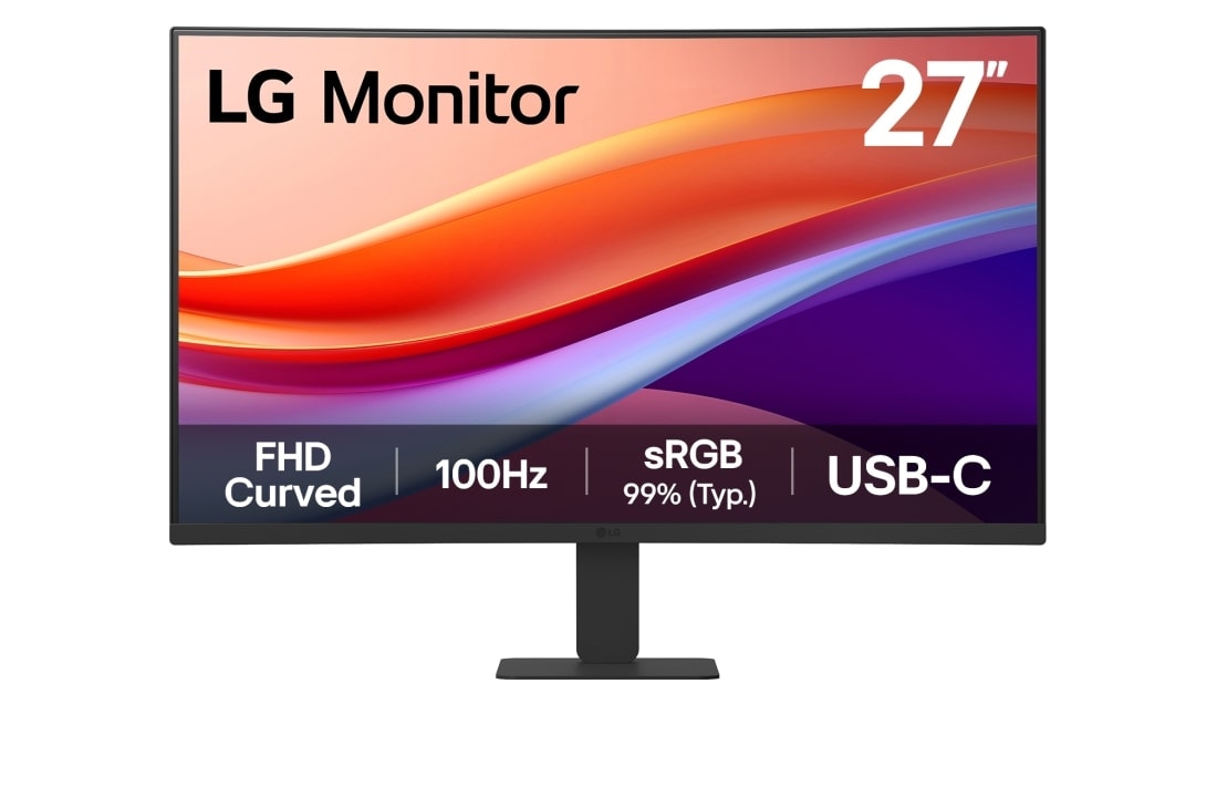 LG ???? ?????? ???? FHD ???? 27 ???? ?? ???? ????? 100Hz ????? USB-C, ???? ??????, 27U421A-B