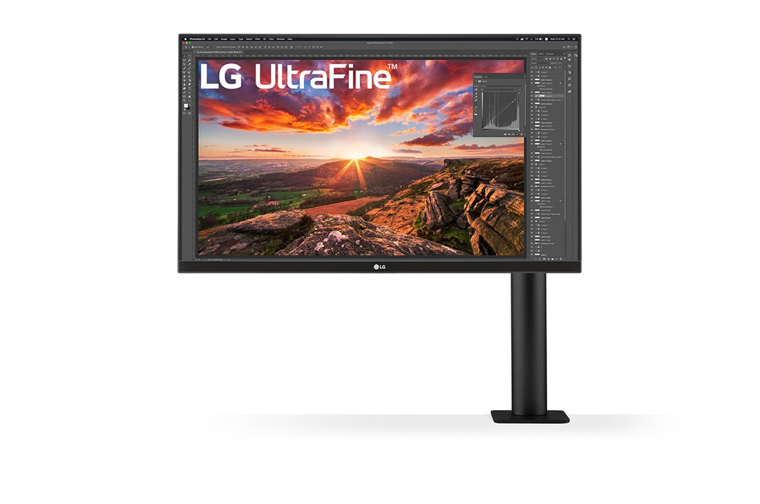 LG ???? Ergo IPS ???? UHD 4K? ??? 27 ???? ?? ???? USB C? ????? ????, ???? ????? ?? ???? ?????? ??? ?????? ??????, 27UN880-B