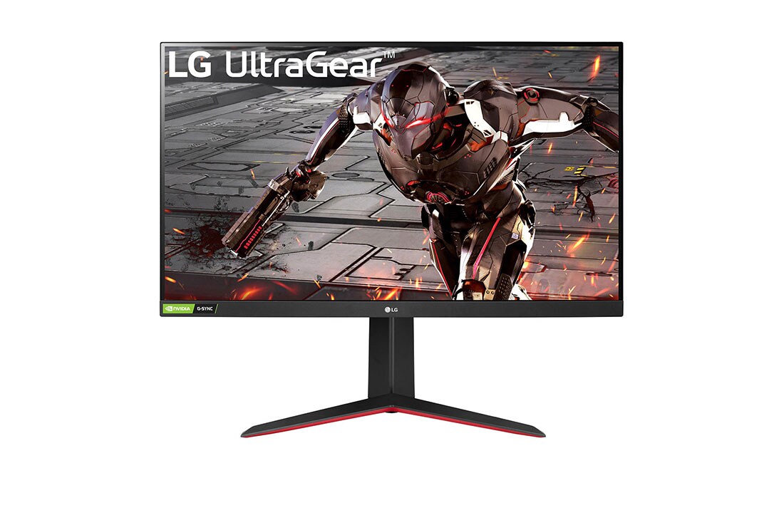 LG ???? ??????? UltraGear? ???? Full HD? ??? 32 ????? ????? ????? 165 ????? ???? ????? ????? 1 ???? ?????? ???????? ?? ????? ?G-SYNC ?? ????????? ?? ???? ???? ???????, ??? ?????, 32GN550-B