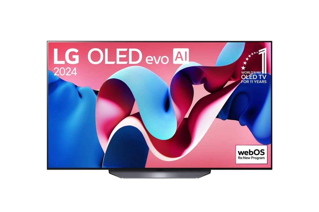 ??????? LG OLED evo CS4 4K ????? ???? 55 ????, ???? ?????? AI Magic remote ?????????? ????? Dolby Vision ?????? webOS24 , 2024