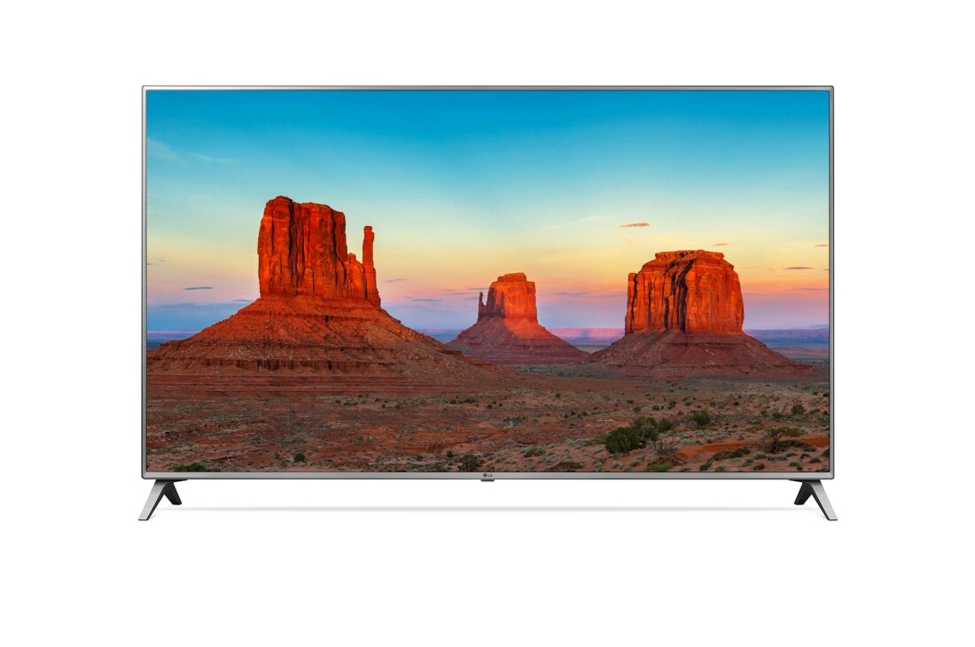 LG ????? ??????? UHD ???? 86 ???? UK7050 ?? LG? ???? IPS 4K? ??????? 4K HDR LED ?????? w/ThinQ AI, 86UK7050PVA