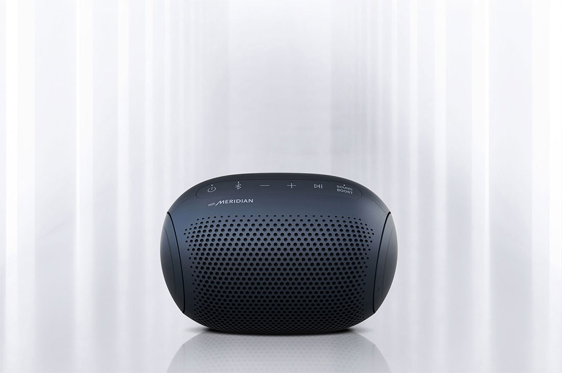 LG XBOOM Go PL2 Portable Wireless Bluetooth Speaker, IPX5 Water-Resistant Compact Wireless Party Speaker with up to 10 Hours playback, Black, PL2, PL2, thumbnail 0