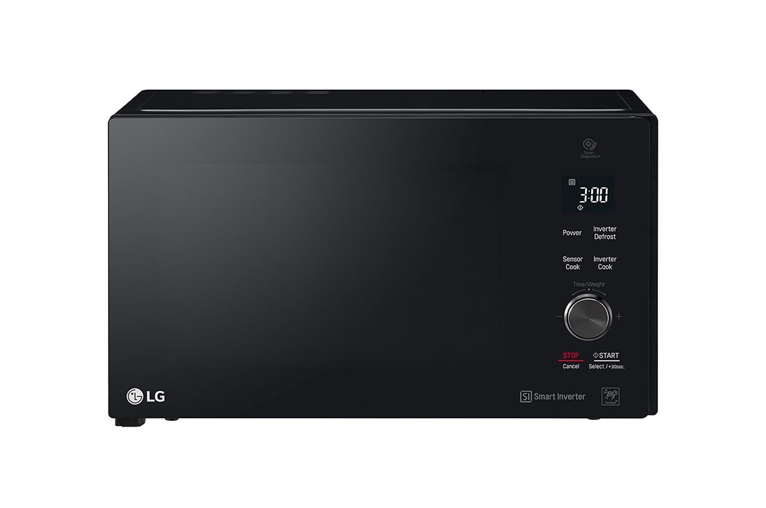 LG Microwave oven 42L, Smart Inverter, Even Heating and Easy Clean, Black color, MH8265DIS, MH8265DIS
