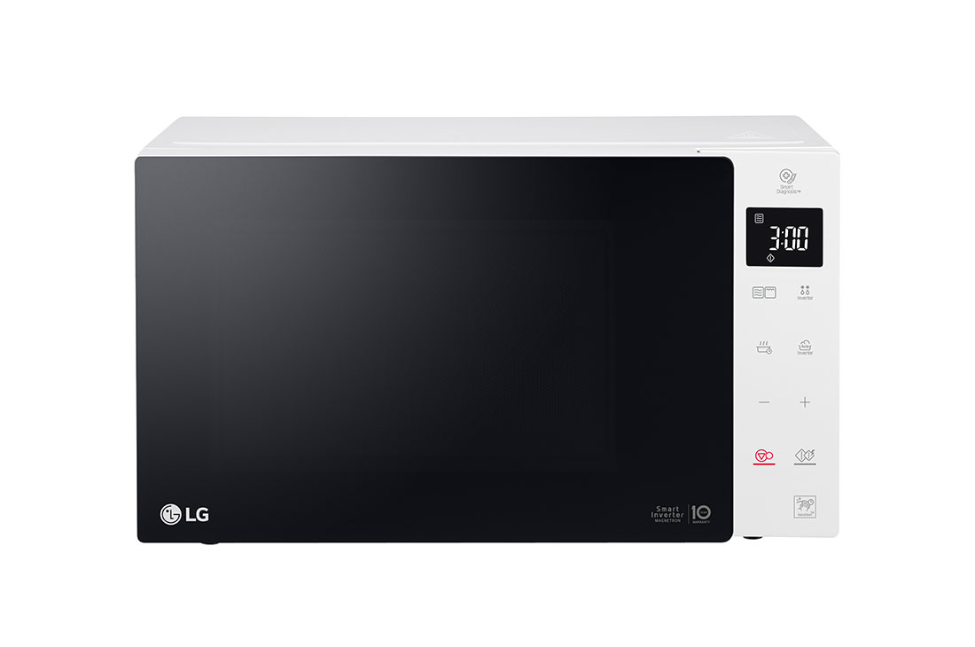 LG 25(L) | NeoChef Grill Microwave Oven | EasyClean? | Smart Inverter, MH6535GISW front view, MH6535GISW