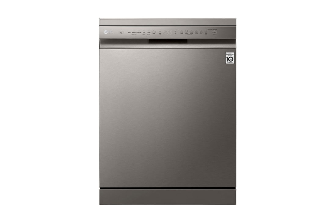 LG QuadWash? Dishwasher, 14 Place Setting, EasyRack? Plus, Inverter Direct Drive , A++ Energy Efficiency, SmartThinQ, DFB512FP, thumbnail 0