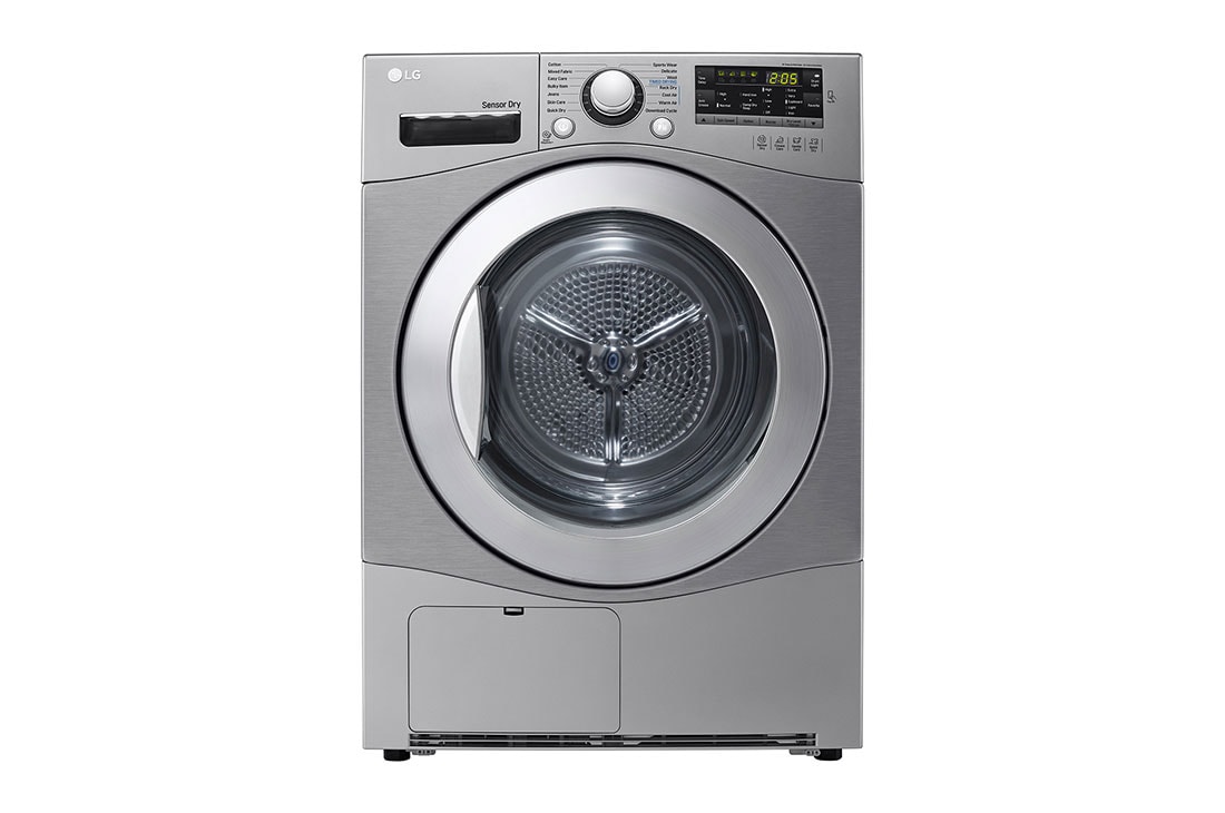 LG Dryer, Condensing Type, 9 Kg, Sensor Dry, Smart Diagnosis?, Front, RC9066G2F