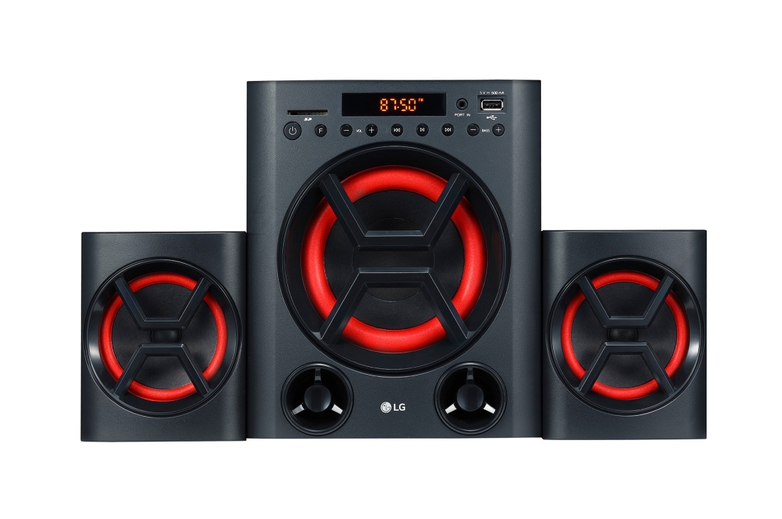 LG 40W Mini Audio, USB, SD Card, Portable In, LK72B