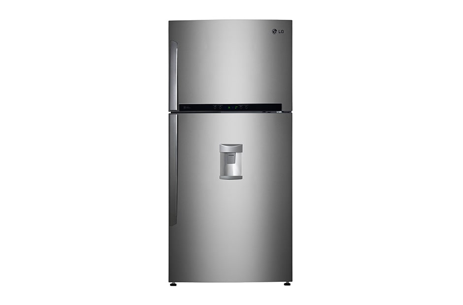 LG The stylish Top Mount refrigerator with smart inverter compressor, GR-B802HLPL.