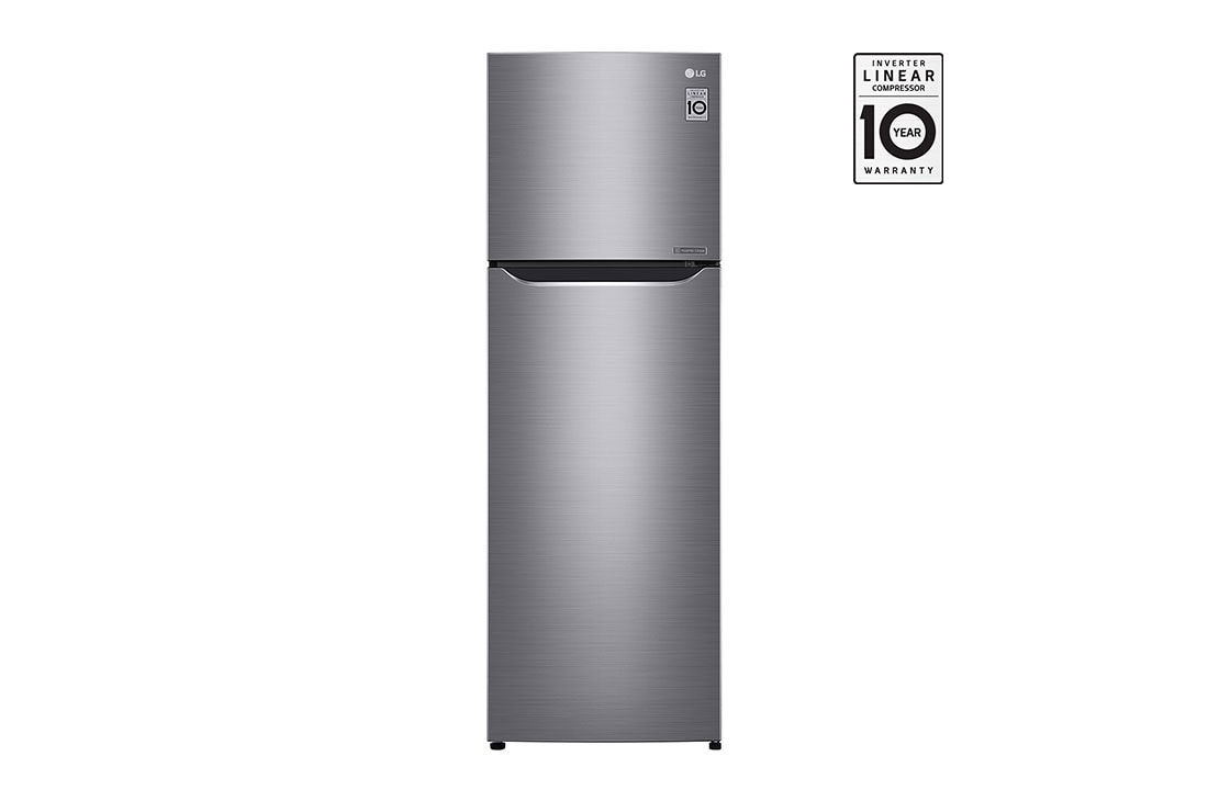 LG 279L, Top Freezer Refrigerator, Inverter Linear Compressor , Door Cooling, Moving Ice Tray, GN-C272SLCB, thumbnail 0