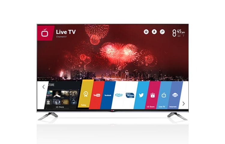 LG CINEMA 3D Smart TV with webOS, 55LB7200
