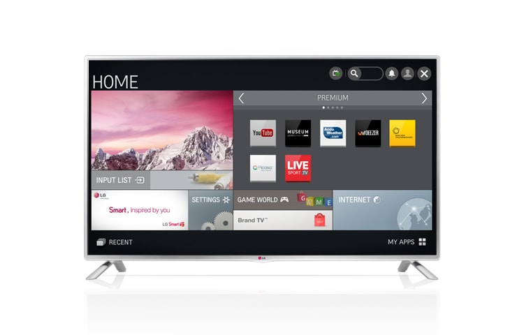 LG Smart TV with IPS panel, 60LB582T-TB, thumbnail 0