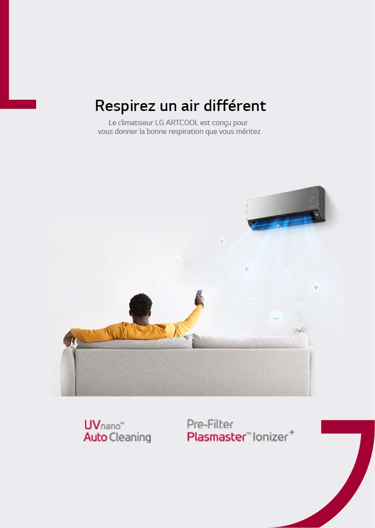 Un climatiseur LG 