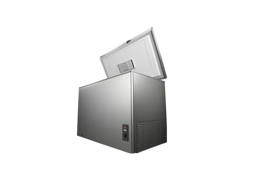 LG 450 L, Congélateur coffre, éclairage LED, Congélation rapide, Panier grillagé, Verrouillage de porte, Poignée de poche, GR-K25DSLBC, GR-K35DSLBC