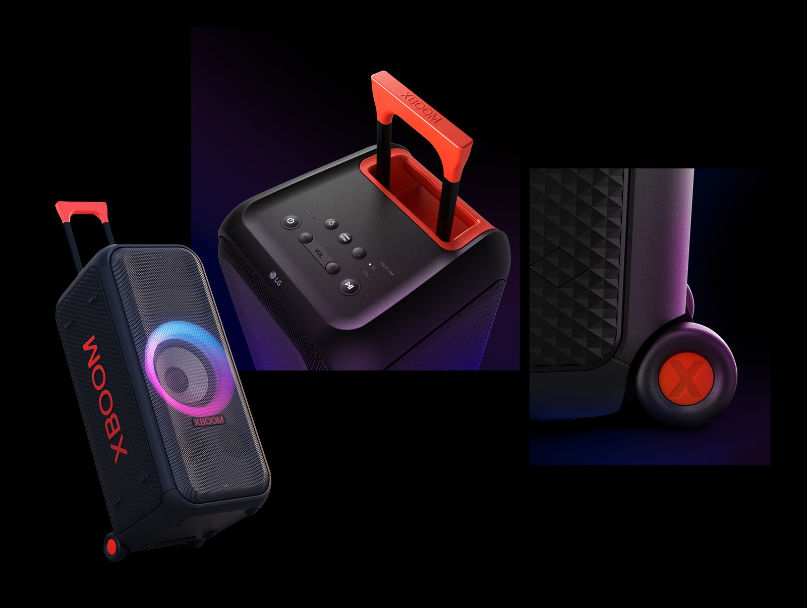 Images illustrées du LG XBOOM XL7S. 