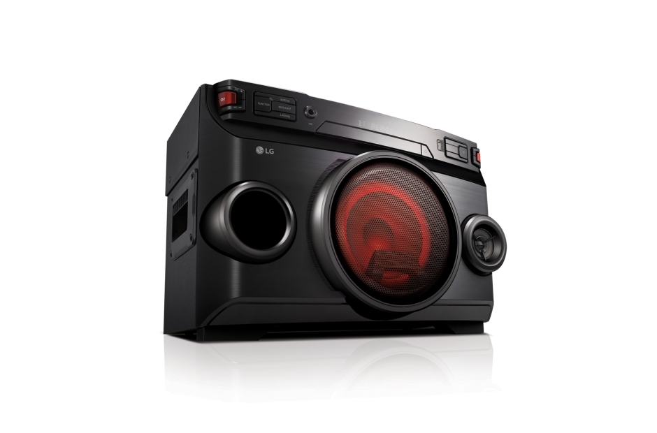 LG 220 W, Mini Audio, Karaoké, Multi-éclairage, Multi jukebox, OM4560