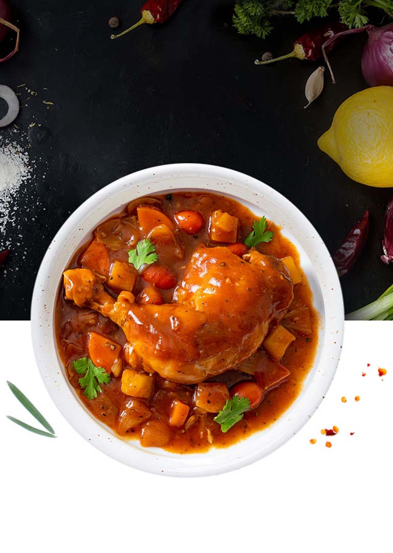 Soupe de poulet aux pommes de terre