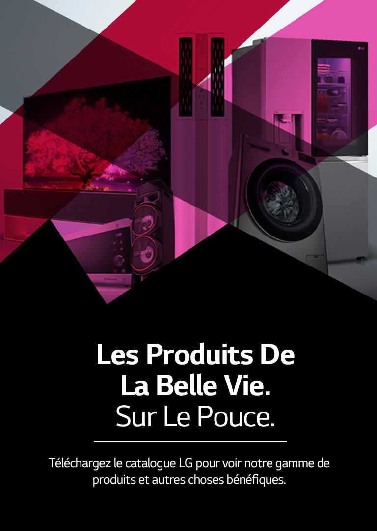Téléchargez le catalogue de produits LG 