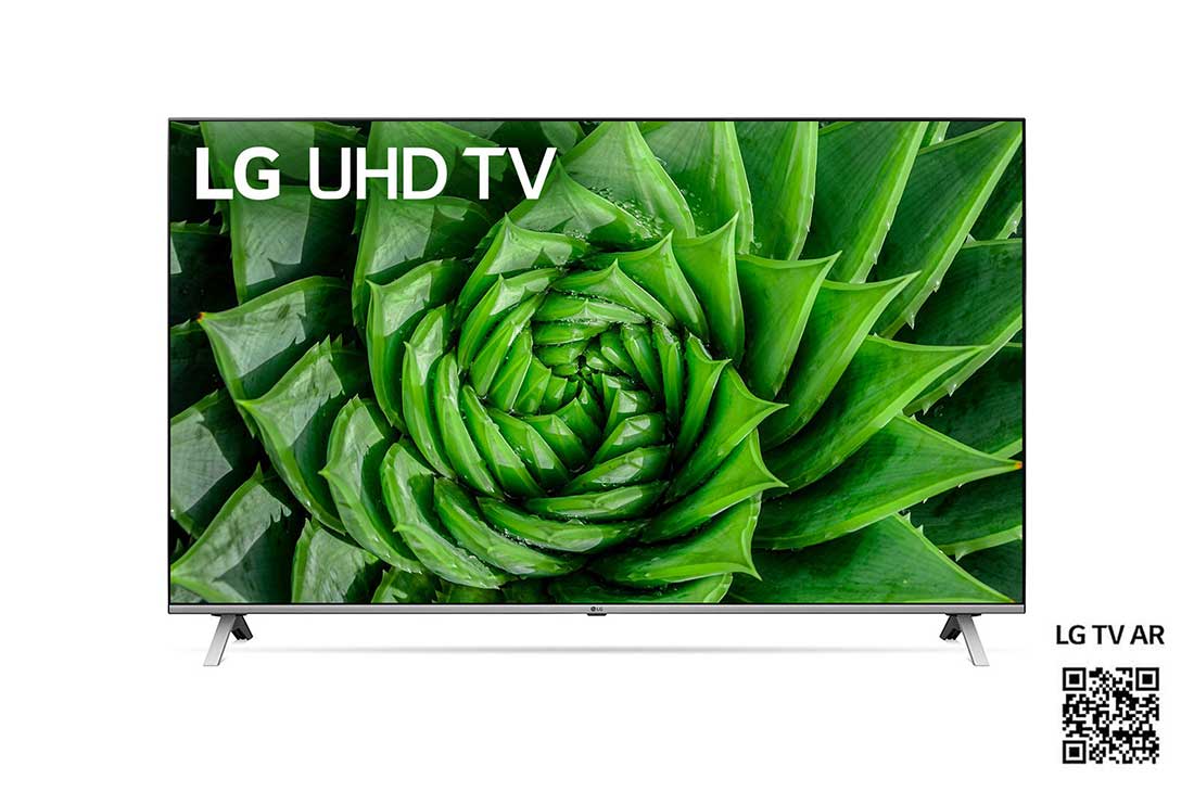 LG UHD 4K TV 65 Inch UN80 Series, Cinema Screen Design 4K Active HDR WebOS Smart AI ThinQ, 65UN8060PVB