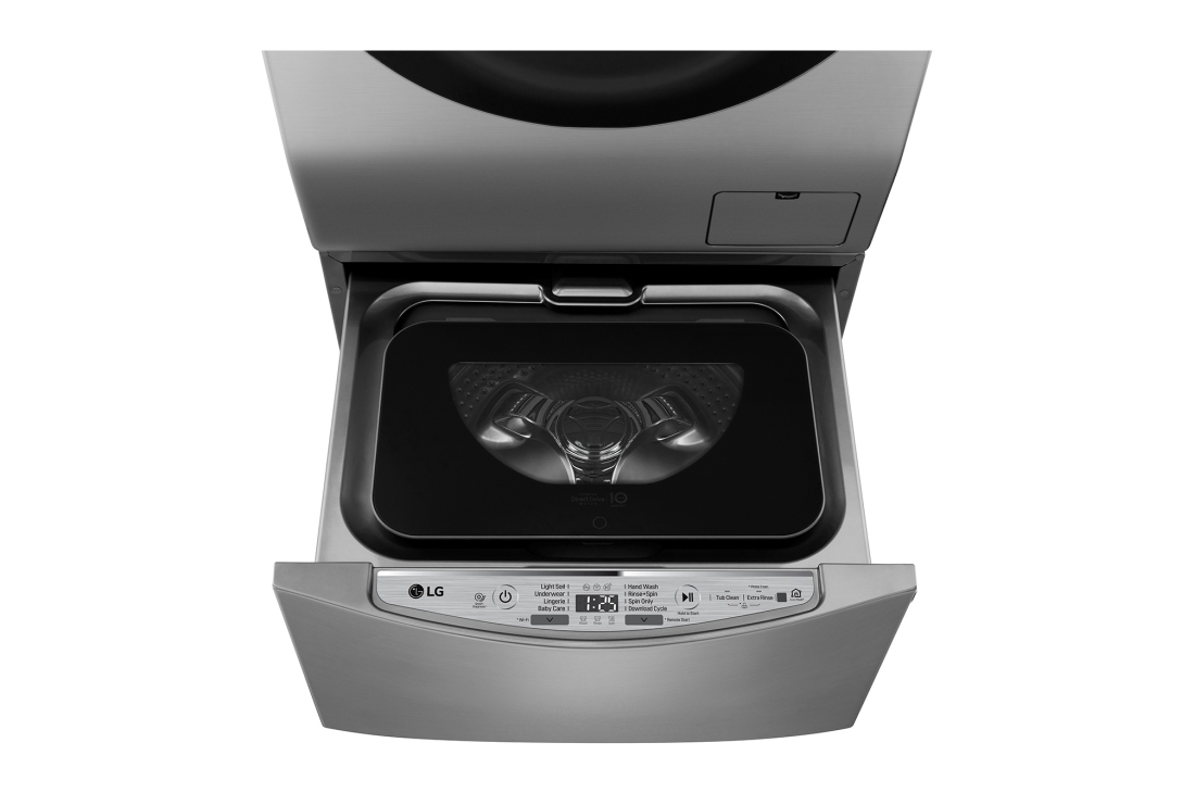 LG TWINWash? LANCEZ DEUX MACHINES SIMULTANéMENT OU INDéPENDAMMENT ! Lave-linge 2 KG | 3 Motion Direct Drive? | Wi-Fi | Smart Diagnosis? | Moteur Direct Drive? garanti 10 ans | LG TWINWash? Mini, F8K5XNK4