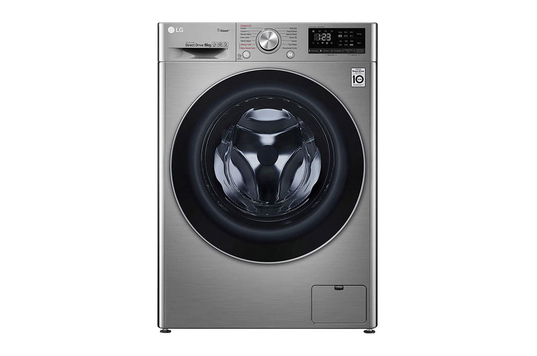 LG Lave-linge 8KG | 6 Motion Direct Drive? | Moteur Direct Drive? garantie 10 ans | AIDD? | technologie Steam?, F2V5PGP2T, F2V5PGP2T