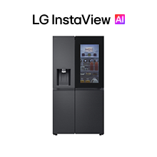 Vue de face du produit LG InstaView AI