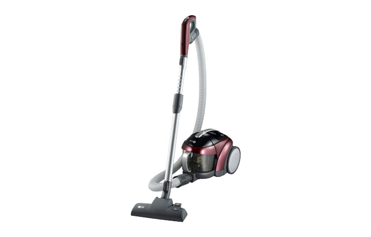 LG Aspiradora Cyclone Elíptico, Sin bolsa, Sistema SANI PUNCH, 2000 W, V-C3020NHTY
