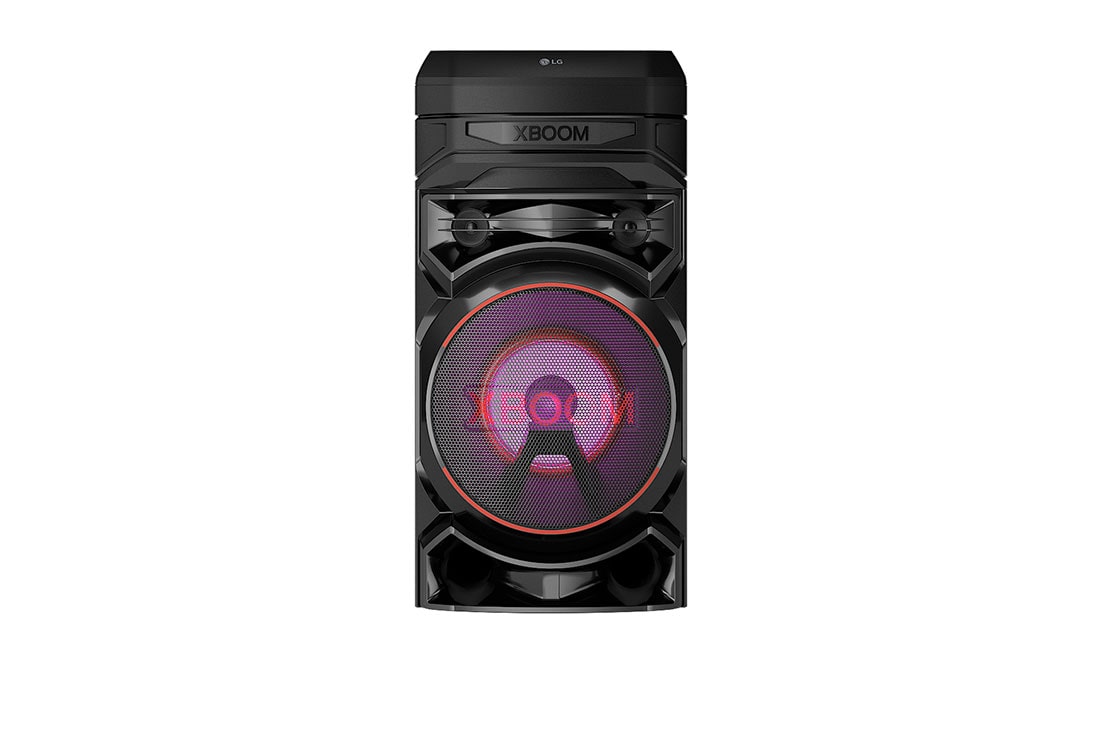 LG Torre de Sonido LG XBOOM RNC5 │Double Super Bass Boost│Multi Bluetooth, vista frontal, RNC5